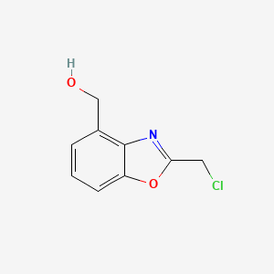 2-(Chloromethyl)benzo[d]oxazole-4-methanol