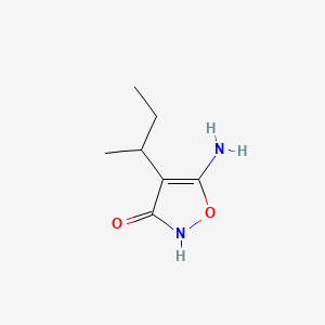 5-Amino-4-sec-butylisoxazol-3(2H)-one