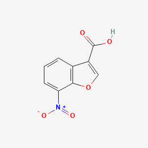 7-Nitrobenzofuran-3-carboxylic acid