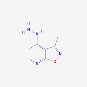 4-Hydrazinyl-3-methylisoxazolo[5,4-b]pyridine