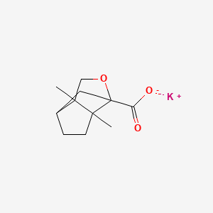 Potassium 3a,6a-dimethylhexahydro-1H-1,4-methanocyclopenta[c]furan-1-carboxylate