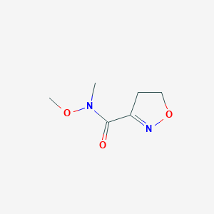 N-Methoxy-N-methyl-4,5-dihydroisoxazole-3-carboxamide