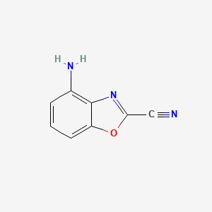 4-Aminobenzo[d]oxazole-2-carbonitrile