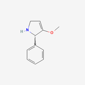 (S)-3-Methoxy-2-phenyl-2,5-dihydro-1H-pyrrole