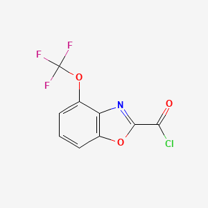 4-(Trifluoromethoxy)benzo[d]oxazole-2-carbonyl chloride