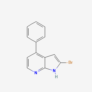 2-Bromo-4-phenyl-1H-pyrrolo[2,3-b]pyridine