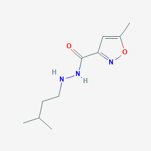 N'-Isopentyl-5-methylisoxazole-3-carbohydrazide