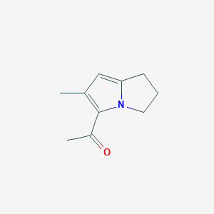 5-acetyl-6-methyl-2,3-dihydro-1H-pyrrolizine