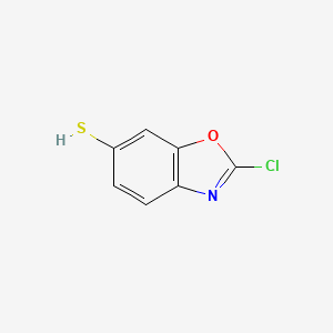 2-Chlorobenzo[d]oxazole-6-thiol