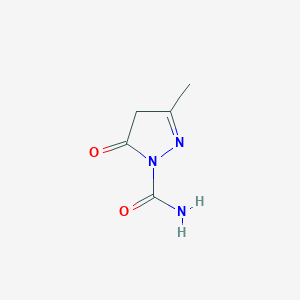 3-methyl-5-oxo-4,5-dihydro-1H-pyrazole-1-carboxamide