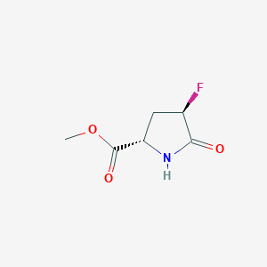 (2S,4R)-Methyl 4-fluoro-5-oxopyrrolidine-2-carboxylate