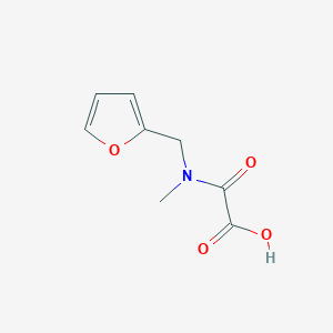 2-((Furan-2-ylmethyl)(methyl)amino)-2-oxoacetic acid