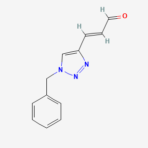 3-(1-Benzyl-1H-1,2,3-triazol-4-yl)acrylaldehyde