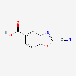 2-Cyanobenzo[d]oxazole-5-carboxylic acid