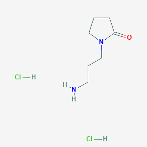 1-(3-Aminopropyl)pyrrolidin-2-one dihydrochloride