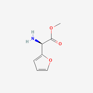 (R)-Methyl 2-amino-2-(furan-2-yl)acetate