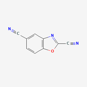 Benzo[d]oxazole-2,5-dicarbonitrile