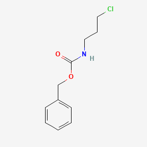 molecular formula C11H14ClNO2 B1287329 苄基(3-氯丙基)氨基甲酸酯 CAS No. 53602-19-0