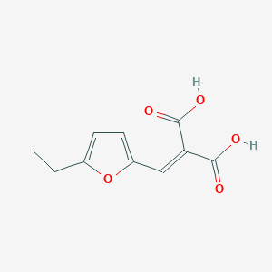 2-((5-Ethylfuran-2-yl)methylene)malonic acid