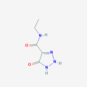 N-ethyl-5-hydroxy-1H-1,2,3-triazole-4-carboxamide