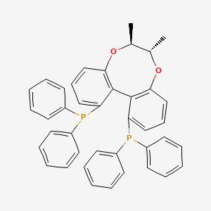 ((6S,7S,12aR)-6,7-Dimethyl-6,7-dihydrodibenzo[e,g][1,4]dioxocine-1,12-Diyl)bis(diphenylphosphine)