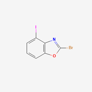 2-Bromo-4-iodobenzo[d]oxazole