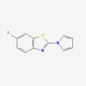 6-fluoro-2-(1H-pyrrol-1-yl)benzo[d]thiazole