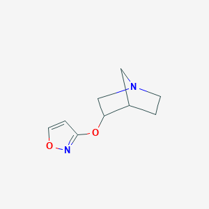 3-(1-Azabicyclo[2.2.1]heptan-3-yloxy)isoxazole