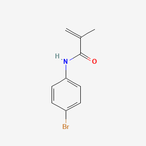 molecular formula C10H10BrNO B1287360 N-(4-溴苯基)甲基丙烯酰胺 CAS No. 7600-35-3