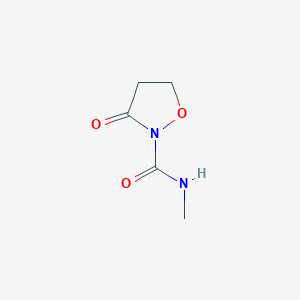 N-Methyl-3-oxoisoxazolidine-2-carboxamide