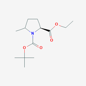 (2S)-1-tert-Butyl 2-ethyl 5-methylpyrrolidine-1,2-dicarboxylate