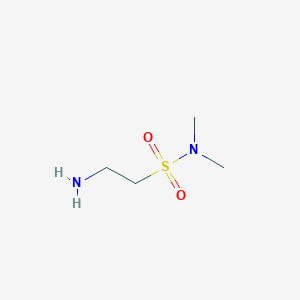 molecular formula C4H12N2O2S B1287365 2-氨基-N,N-二甲基乙磺酰胺 CAS No. 91893-70-8