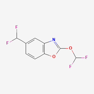 2-(Difluoromethoxy)-5-(difluoromethyl)benzo[d]oxazole