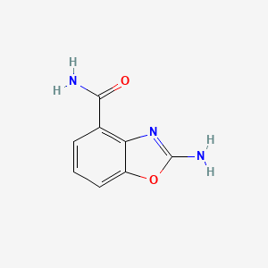 2-Aminobenzo[d]oxazole-4-carboxamide