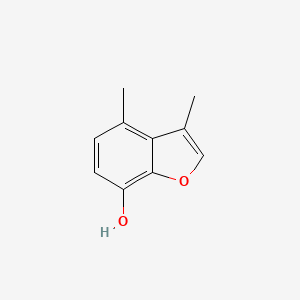 3,4-Dimethylbenzofuran-7-ol