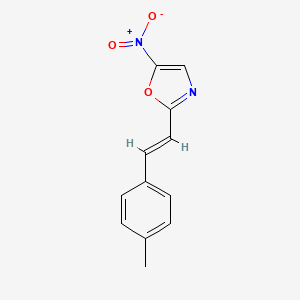 2-(4-Methylstyryl)-5-nitrooxazole