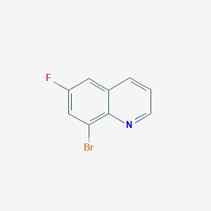 molecular formula C9H5BrFN B1287374 8-Bromo-6-fluoroquinoline CAS No. 22960-18-5