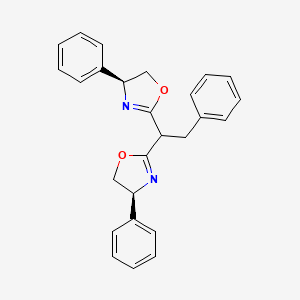 (4S,4'S)-2,2'-(2-Phenylethane-1,1-diyl)bis(4-phenyl-4,5-dihydrooxazole)