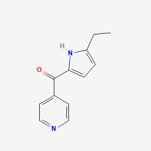 (5-ethyl-1H-pyrrol-2-yl)(pyridin-4-yl)methanone