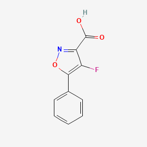 4-Fluoro-5-phenylisoxazole-3-carboxylic acid