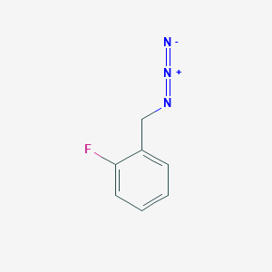 molecular formula C7H6FN3 B1287388 1-(Azidomethyl)-2-fluorobenzene CAS No. 62284-30-4