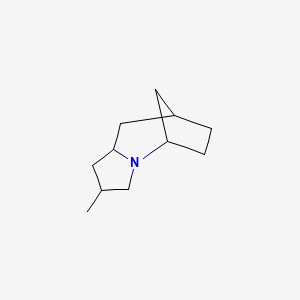 2-Methyloctahydro-1H-5,8-methanopyrrolo[1,2-a]azepine