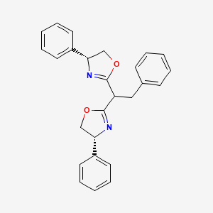 (4R,4'R)-2,2'-(2-Phenylethane-1,1-diyl)bis(4-phenyl-4,5-dihydrooxazole)