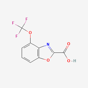 4-(Trifluoromethoxy)benzo[d]oxazole-2-carboxylic acid