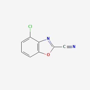 4-Chlorobenzo[d]oxazole-2-carbonitrile