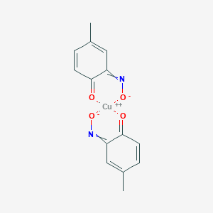 Bis(4-methyl-3,5-cyclohexadiene-1,2-dione 2-oximato-O,O')copper