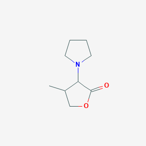 4-Methyl-3-(pyrrolidin-1-yl)dihydrofuran-2(3H)-one