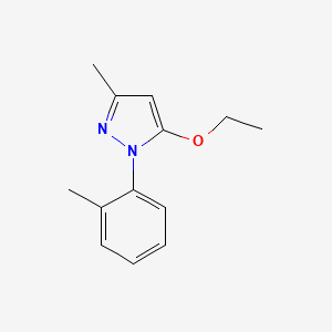 5-Ethoxy-3-methyl-1-(o-tolyl)-1H-pyrazole