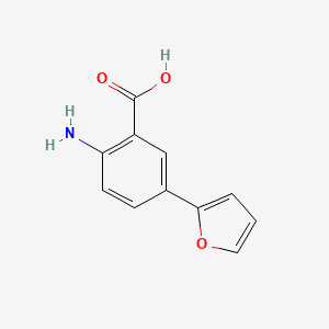 2-Amino-5-(2-furyl)benzoic acid