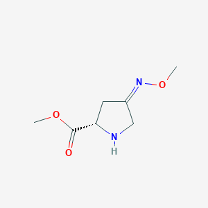 (S)-Methyl 4-(methoxyimino)pyrrolidine-2-carboxylate